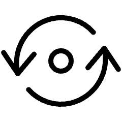 Synchronize Arrows Icon from Ultimate Light Set