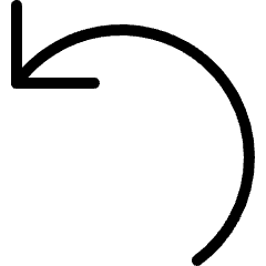 Undo Icon from Ultimate Light Set