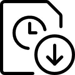 Time Clock File Download Icon from Ultimate Light Set