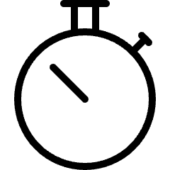 Stopwatch Icon from Ultimate Light Set