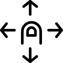 Gesture Expand Icon from Ultimate Light Set