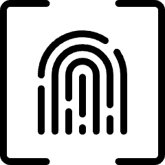 Touch ID 5 Icon from Ultimate Light Set