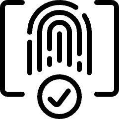 Touch Id Approved 1 Icon from Ultimate Light Set