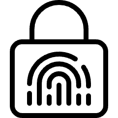 Touch Id Lock 1 Icon from Ultimate Light Set