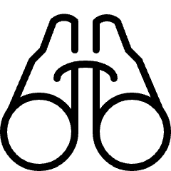 Binocular Icon from Ultimate Light Set