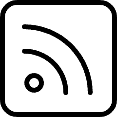 Rss Feed Square Icon from Ultimate Light Set