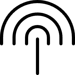 Wifi Signal Icon from Ultimate Light Set