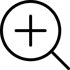 Zoom In 1 Icon from Ultimate Light Set