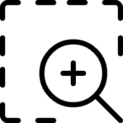 Zoom In Page Icon from Ultimate Light Set