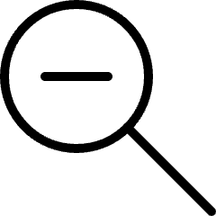 Zoom Out Icon from Ultimate Light Set