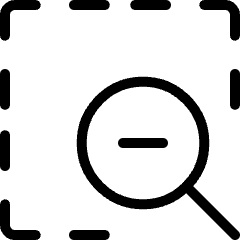 Zoom Out Page Icon from Ultimate Light Set