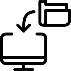 Monitor Transfer Folder Icon from Ultimate Light Set