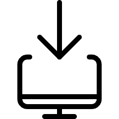 Monitor Download Icon from Ultimate Light Set