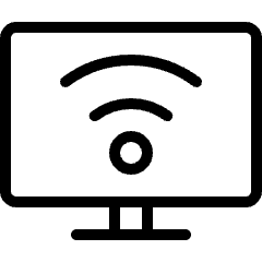 Wifi Monitor Icon from Ultimate Light Set