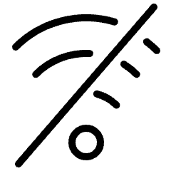 Wifi Off Icon from Ultimate Light Set