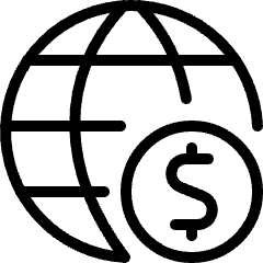 Network Cash Icon from Ultimate Light Set
