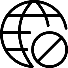 Network Disable Icon from Ultimate Light Set