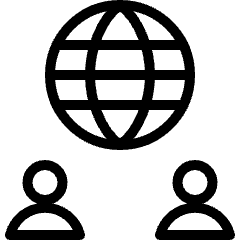 Network Users Icon from Ultimate Light Set