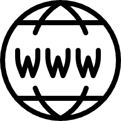 Network Www Icon from Ultimate Light Set