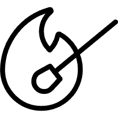 Match Fire Icon from Ultimate Light Set