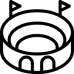 Landmark Colosseum Icon from Ultimate Light Set