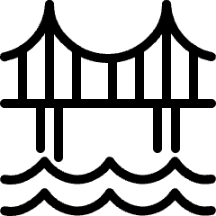 Landmark Brooklyn Bridge Icon from Ultimate Light Set