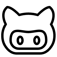 Github Logo Icon from Ultimate Light Set