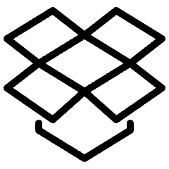 Dropbox Logo Icon from Ultimate Light Set