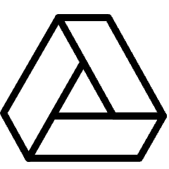 Google Drive Logo 2 Icon from Ultimate Light Set