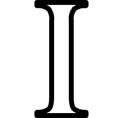 Instapaper Logo Icon from Ultimate Light Set