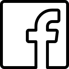 Facebook Logo 1 Icon from Ultimate Light Set