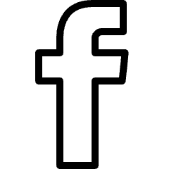 Facebook Logo Icon from Ultimate Light Set