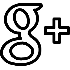Google Plus Logo Icon from Ultimate Light Set