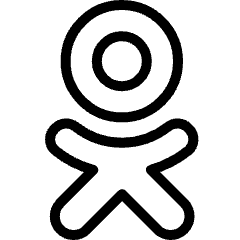 Odnoklassniki Logo Icon from Ultimate Light Set