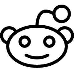 Reddit Logo Icon from Ultimate Light Set