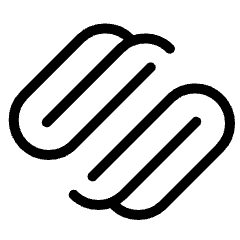 Squarespace Logo Icon from Ultimate Light Set