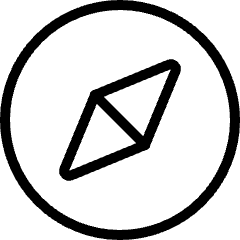 Compass Directions Icon from Ultimate Light Set