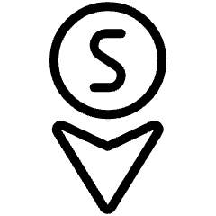 Compass South Icon from Ultimate Light Set