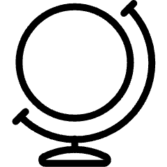 Earth Model 1 Icon from Ultimate Light Set