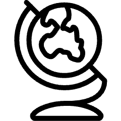 Earth Model 2 Icon from Ultimate Light Set