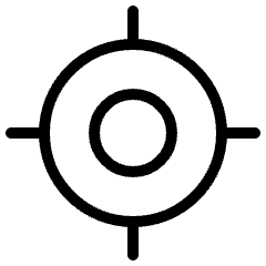Location Target Icon from Ultimate Light Set