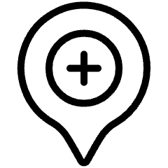 Style One Pin Circle Add Icon from Ultimate Light Set