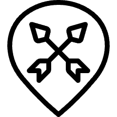 Style Three Pin Arrow Double Icon from Ultimate Light Set