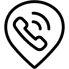 Style Three Pin Call Icon from Ultimate Light Set