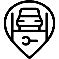 Style Three Pin Car Mechanic Icon from Ultimate Light Set