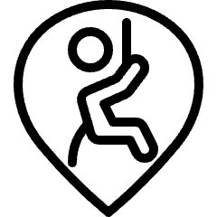 Style Three Pin Climb Rope Icon from Ultimate Light Set
