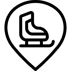 Style Three Pin Ice Skating Icon from Ultimate Light Set