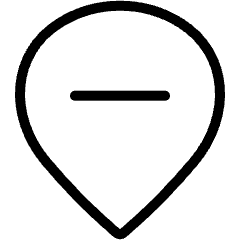 Style Three Pin Minus Icon from Ultimate Light Set