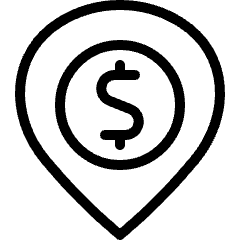 Style Three Pin Money Icon from Ultimate Light Set