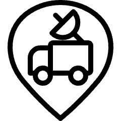 Style Three Pin Radio Van Icon from Ultimate Light Set